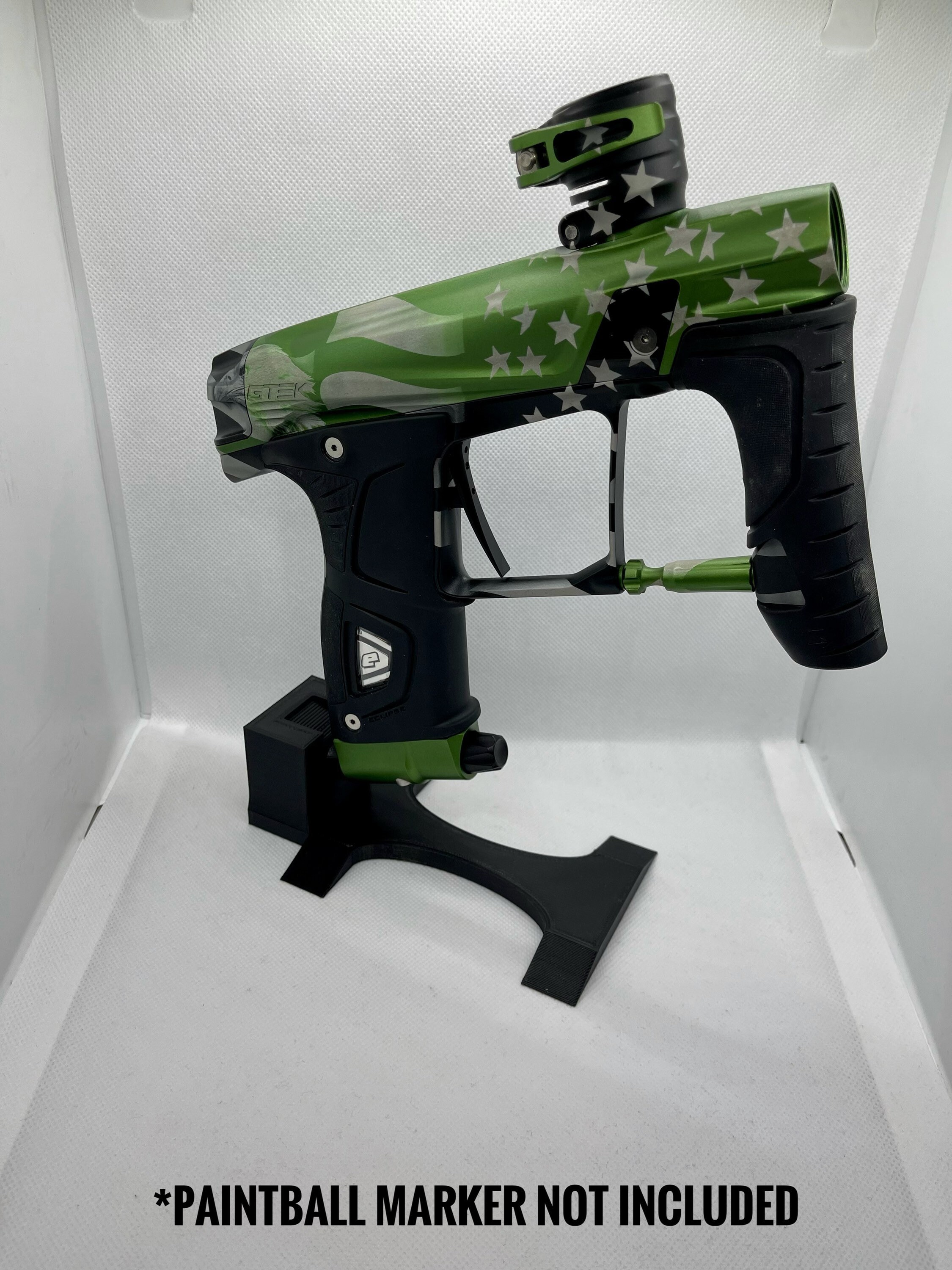 Paintball Marker Stand Gun Stand Display Stand Black 3d Etsy