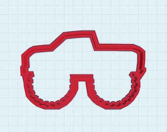 Monster Truck Cookie Cutter