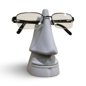 Glasses Holder Nose Stand | Nose Glasses Holder | Desk Organizer | Funny Reading Glass Stand | Gift for Him | Gift For Her