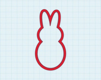 Peep Bunny Cookie Cutter