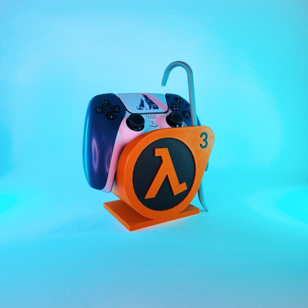 Half Life Controller Holder – Gamer Gift, Streamer Display Stand, Video ...