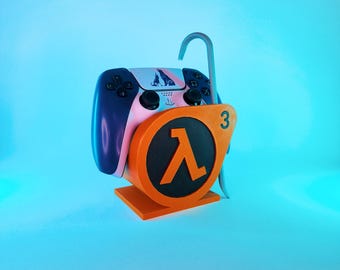 Half Life Controller Holder – Gamer Gift, Streamer Display Stand, Video Game Display, Fan Art
