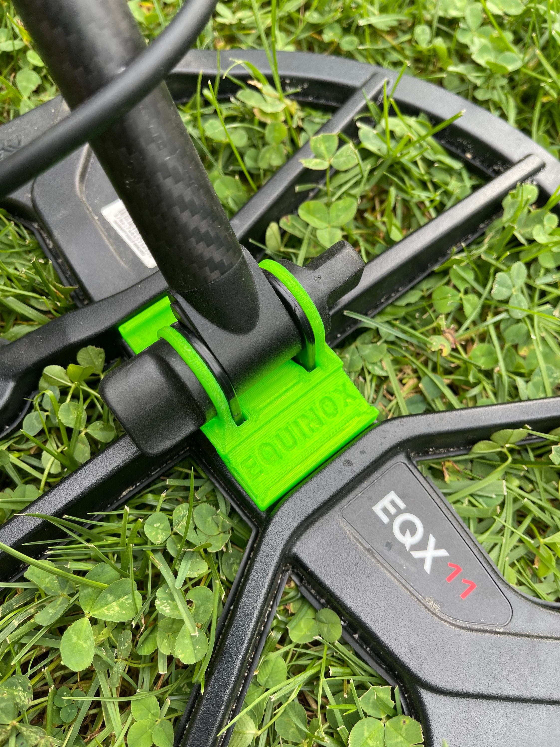 Metal Detecting Minelab Equinox 600/800 Coil Ear Stiffener In Green For 11inch or 15inch Coils