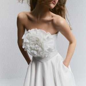 Sylvia Wedding Corset, Bridal Corset, Bridal separates top