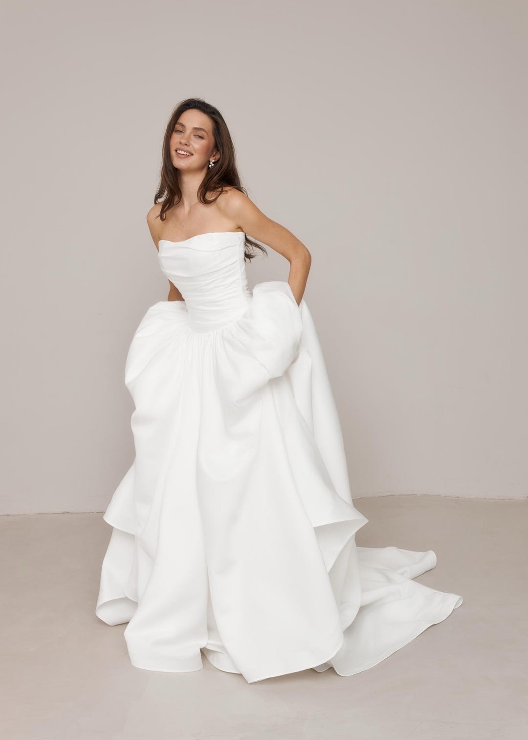 corset floor length dress Women's The Moon Ball Gown Waist Mesh Lace XS Ivory Prom Dresses Big Brother - Episode Size:50/4XL
