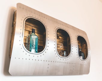 Aircraft Window Wall Bar / Shelf Aviation Furniture