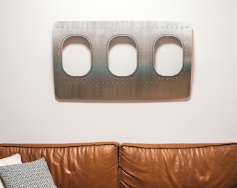 Aircraft Window Fuselage Cut Aviation Furniture Airline Gift Plane Aviator Furniture