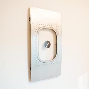 British Airways G-CIVD Boeing 747 Wall Clock Window Fuselage Cut Airline Aviation Upcycle Boeing Gift Plane Aircraft Aviator Furniture