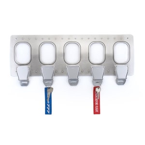 Aviation Seatbelt Key Rack Key Holder Birthday Gift for Pilot Aircraft Key Holder for Wall image 3