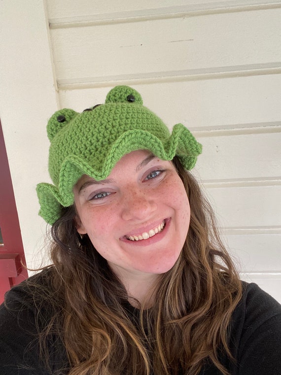 Crochet Frog Bucket Hat - Etsy Canada