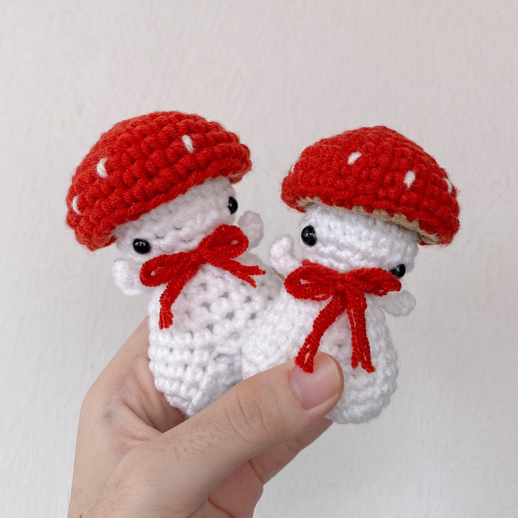 Crochet Poppable Mushroom Pattern/ Digital Download File Etsy