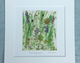 Wildfuchshölzer/ Gestickte Fuchskugeln/ Gestickte Blumen/ Blumenkunst/ Gartenkunst/ Bestickte Blumen/ Natur inspiriert/ Geschenk