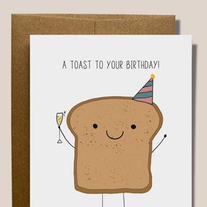 A Toast To Your Birthday! | Cute and Funny Birthday Card | Happy Birthday