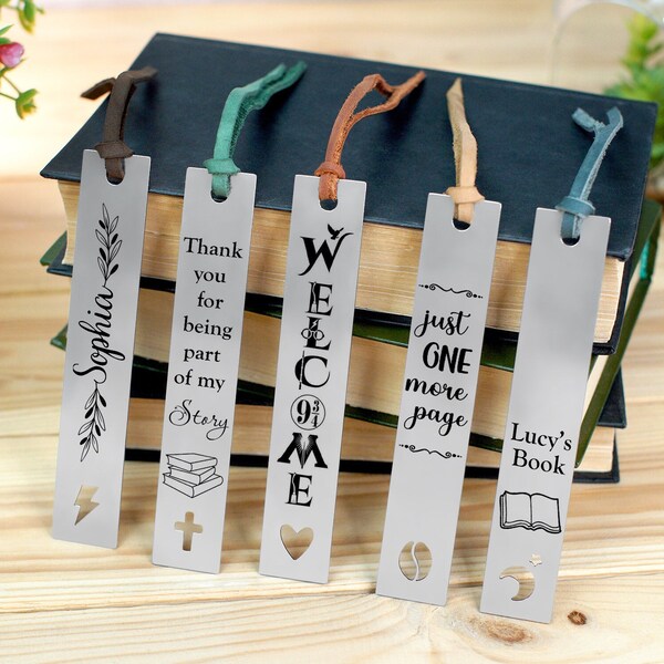 Custom Bookmarks - Etsy