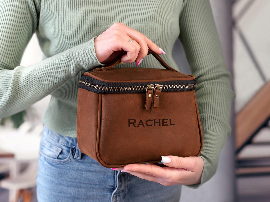 Valentinstag Make-up-Tasche Aus Leinen - Wasserdicht, 25,4x17,8 Cm, Mit Reißverschluss, Perfektes Liebesgeschenk