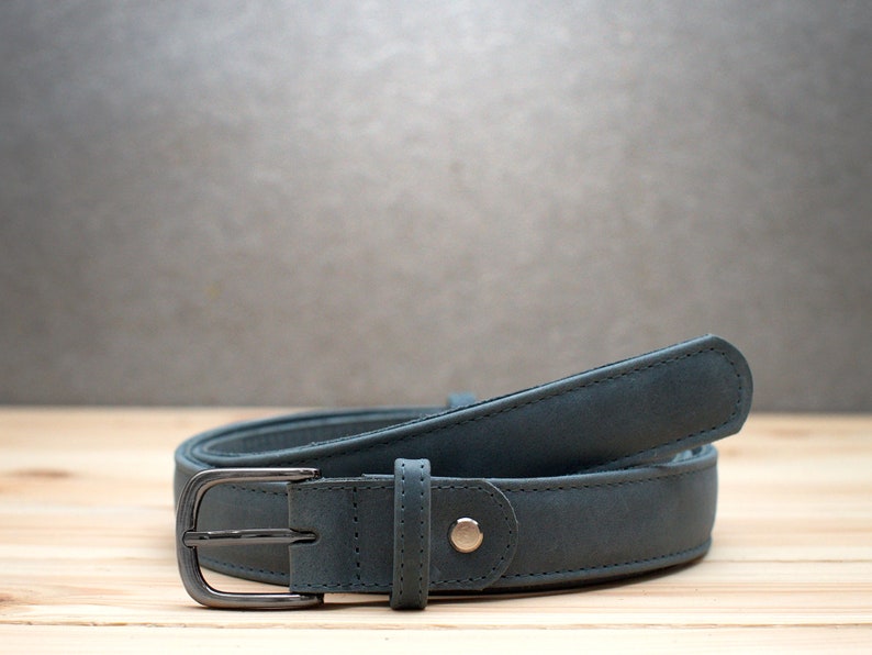 personalized leather belt