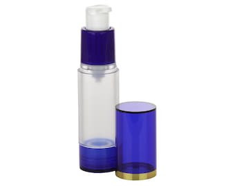 Airless Pump Skincare Cosmetic Bottles 15 ml//30 ml