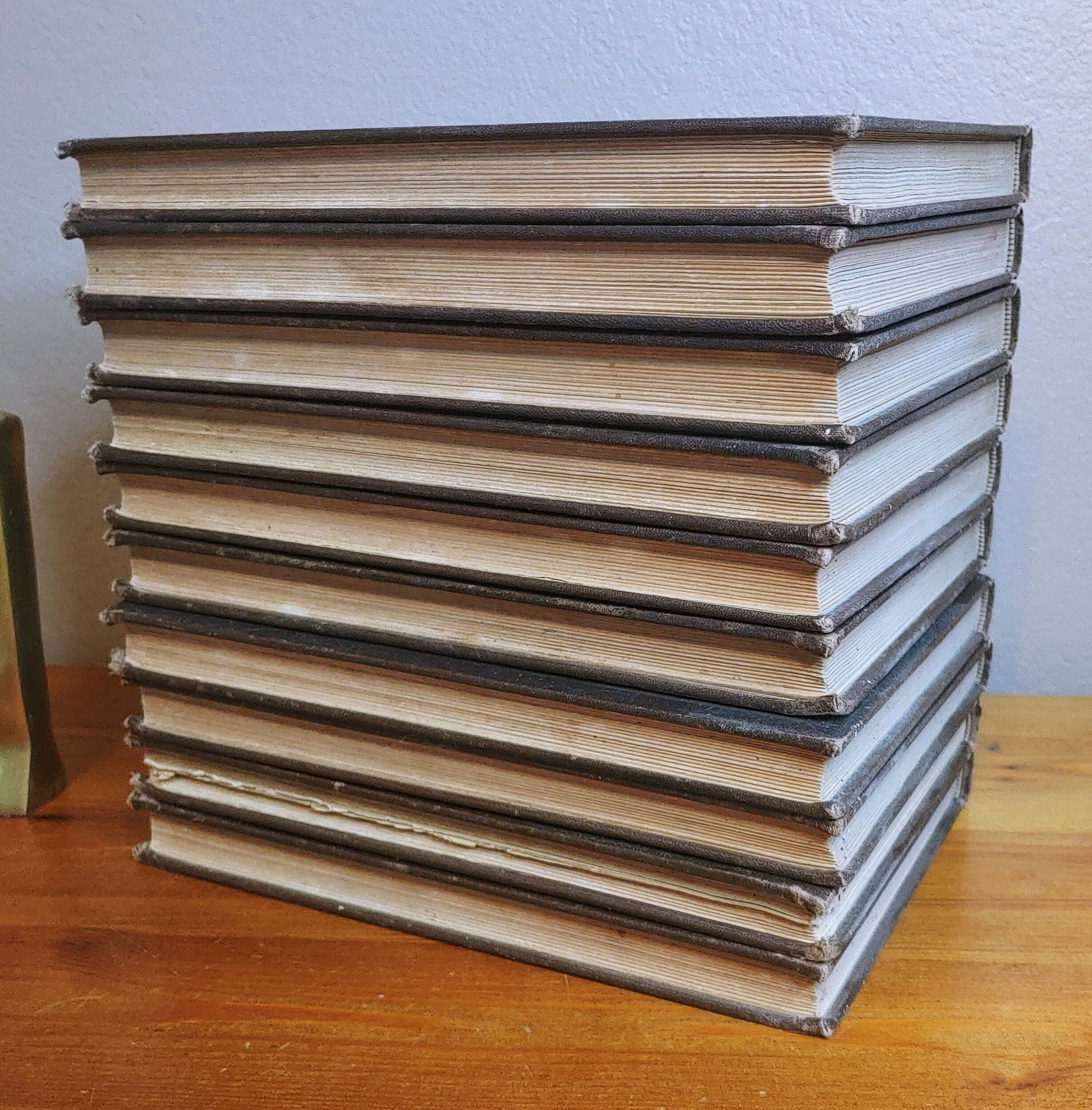 10-volume Set of Pictured Knowledge, Antique Children's