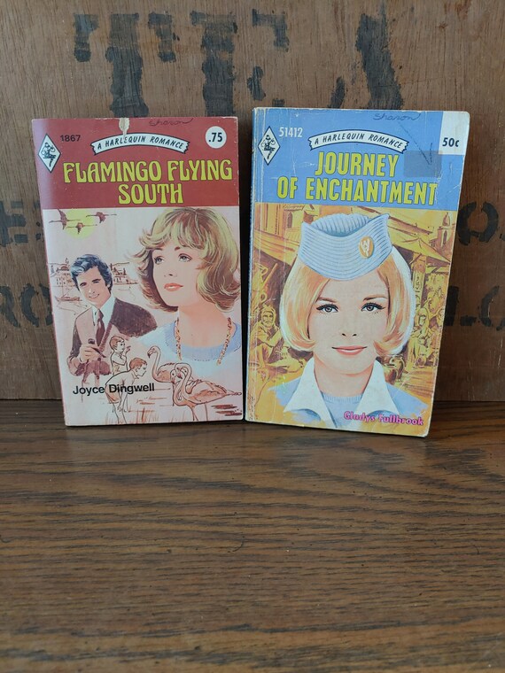 vintage harlequin romance novels