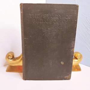 Will Durant, The Story of Philosophy, The Lives and Opinions of the Greater Philosophers, 1927, A Star Book, Simon & Schuster, Plato, Kant