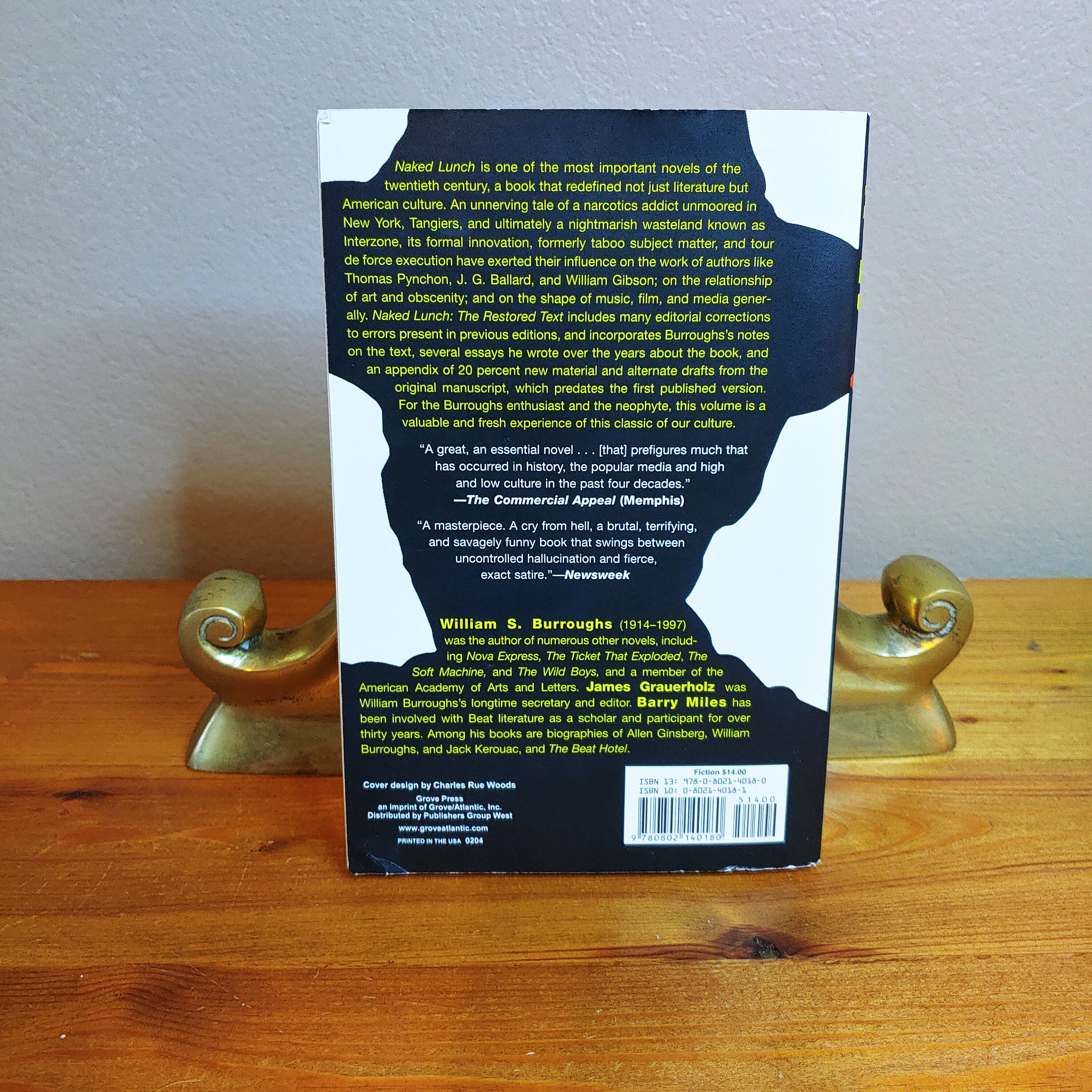 Naked Lunch, the Restored Text, William S. Burroughs, Ed. by James
