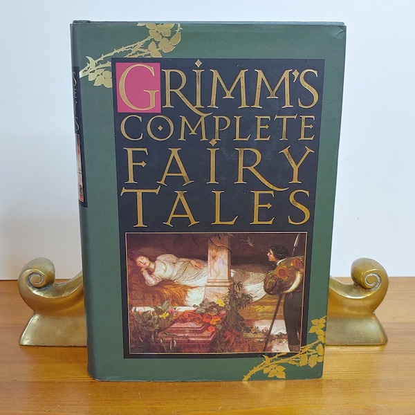 Grimm's Complete Fairy Tales, Barnes & Noble, HC/DJ, 1993, Collectible Classics, vintage large anthology of stories, traditional text