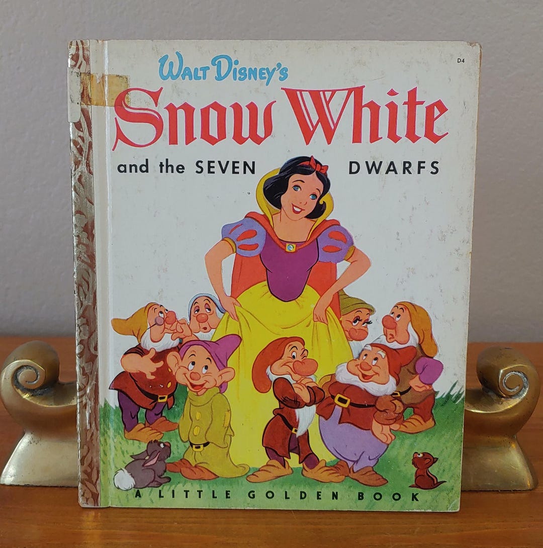 A Little Golden Book Walt Disney's Snow White and the Seven Dwarfs ...