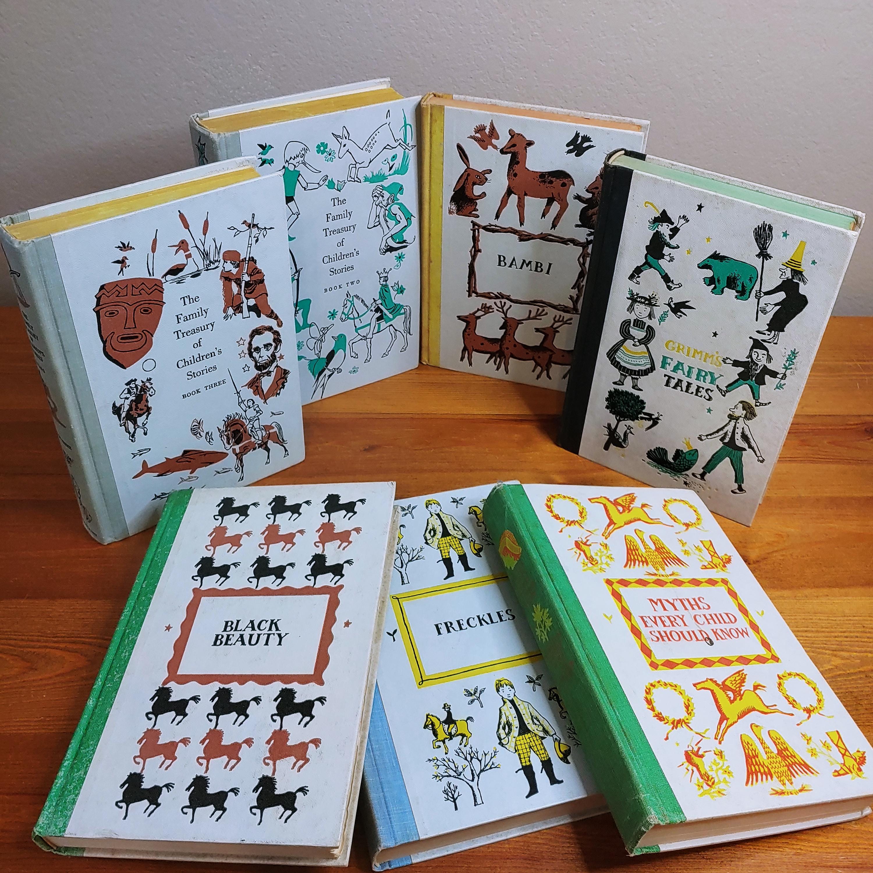 国内発送 Deluxe Junior 7 of Set Classics, Popular Vintage 1950's 絵本・児童書