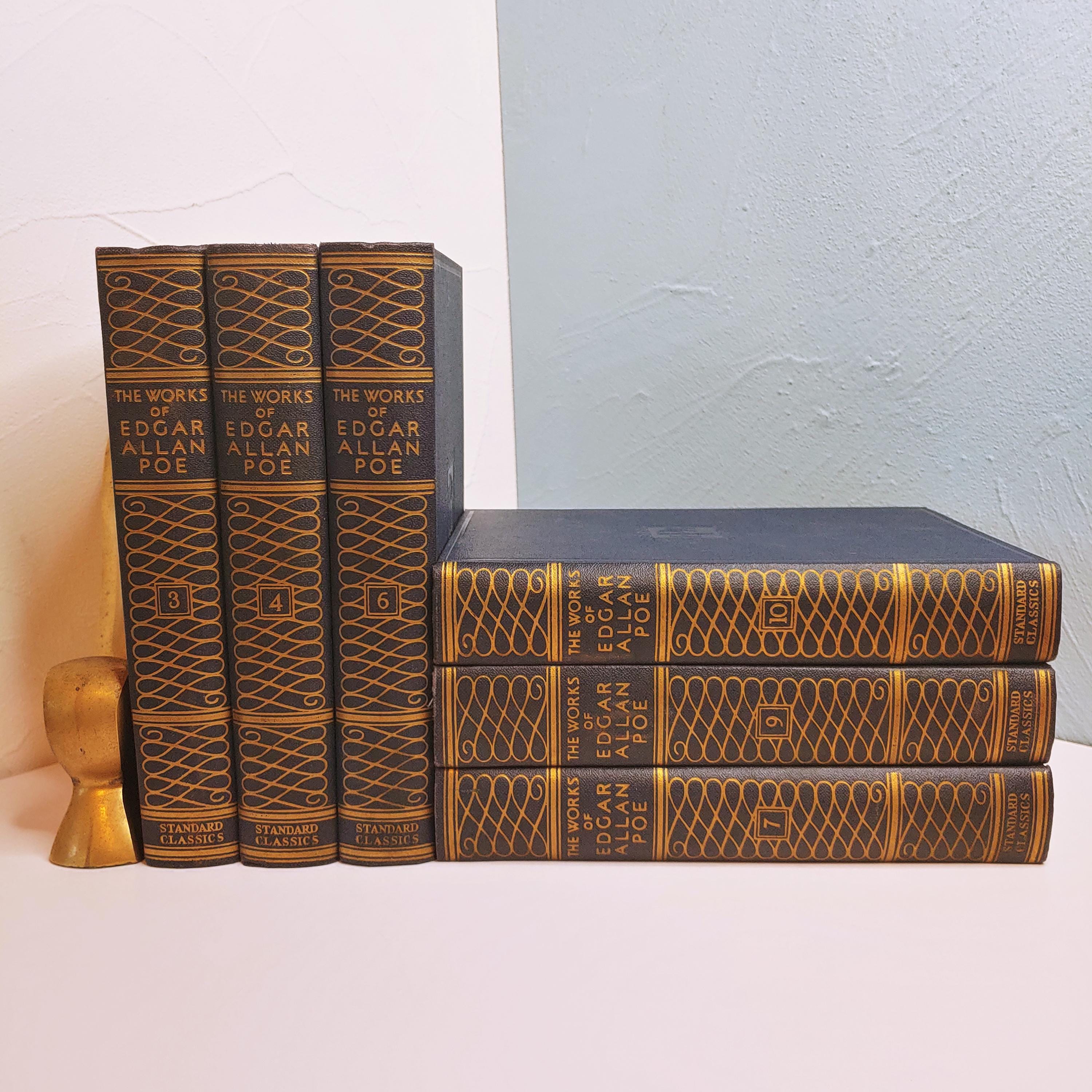 The Works of Edgar Allan Poe, Vols 3, 4, 6, 7, 9, 10, 1933