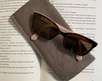 Linen Sunglasses Case