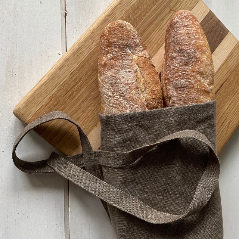 Linen Bread Bags Reusable Bread Storage Bag Etsy