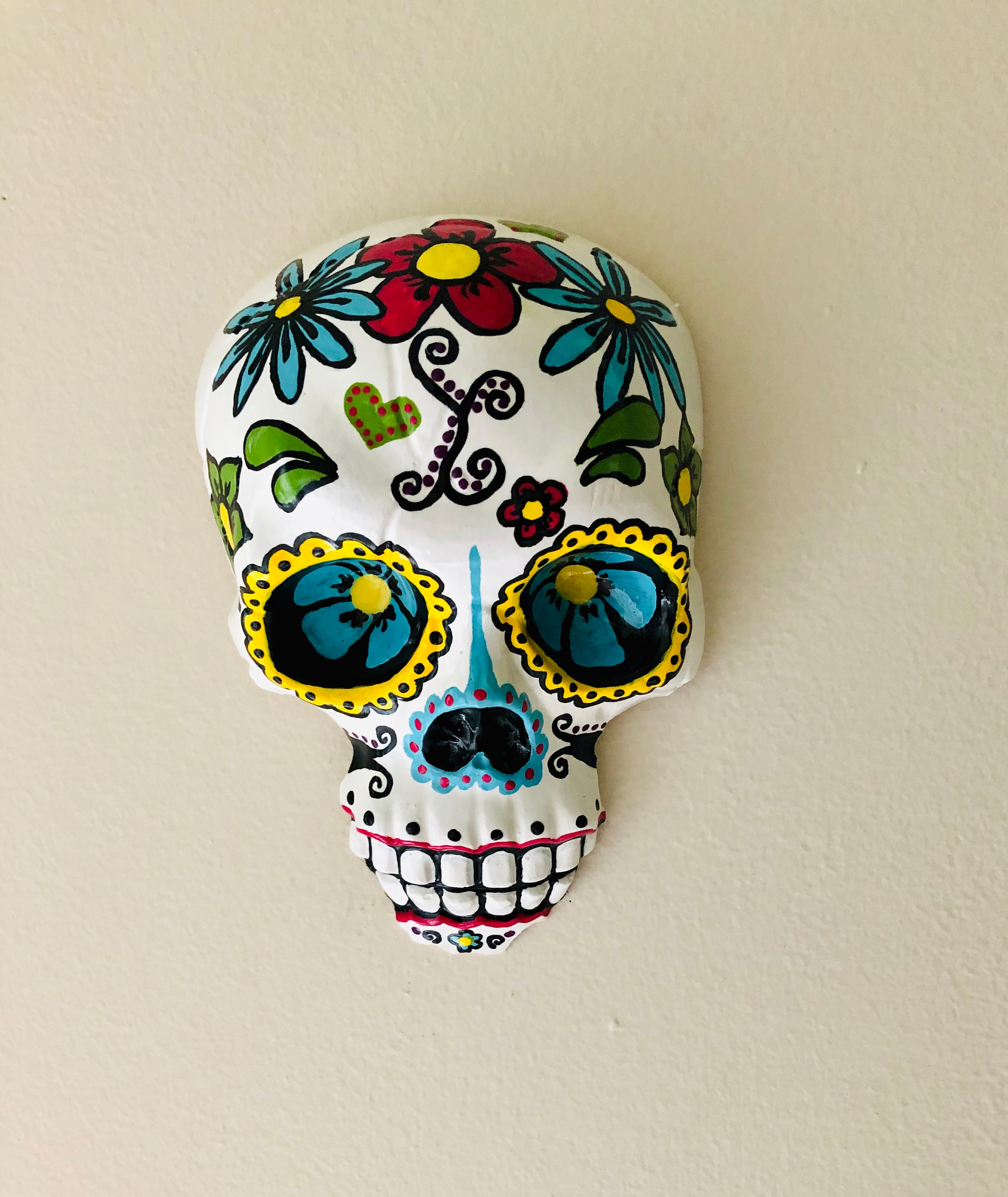 Sugar Skull Keyring – Viva La Calavera MX