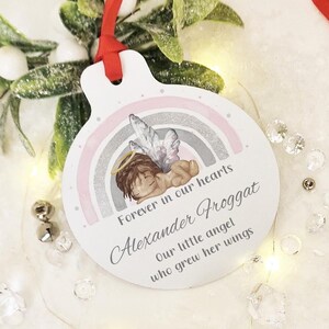 Personalised Baby Loss Gift | Baby Memorial | Christmas Memorial Decoration | Remembrance Gift | Miscarriage Gift | Infant Loss Gift