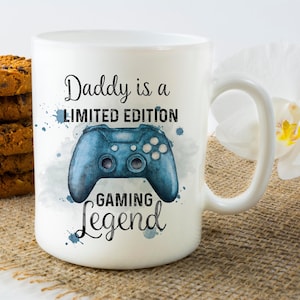Personalised Gaming Mug | Gaming Addict Gift | Gamer Gift | Gaming Legend | Birthday Gamer