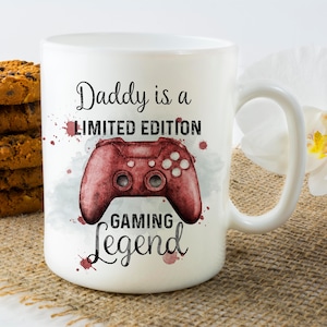 Personalised Gaming Mug - Gamer Mad Mug Gift - Gaming Mug - Gamer Gift - Gamer Mug Gift - Gaming Control Gift