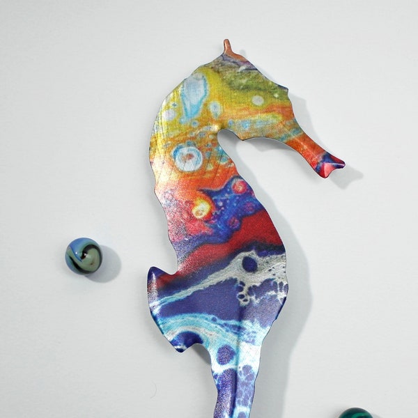 Seahorse wall hanging decor