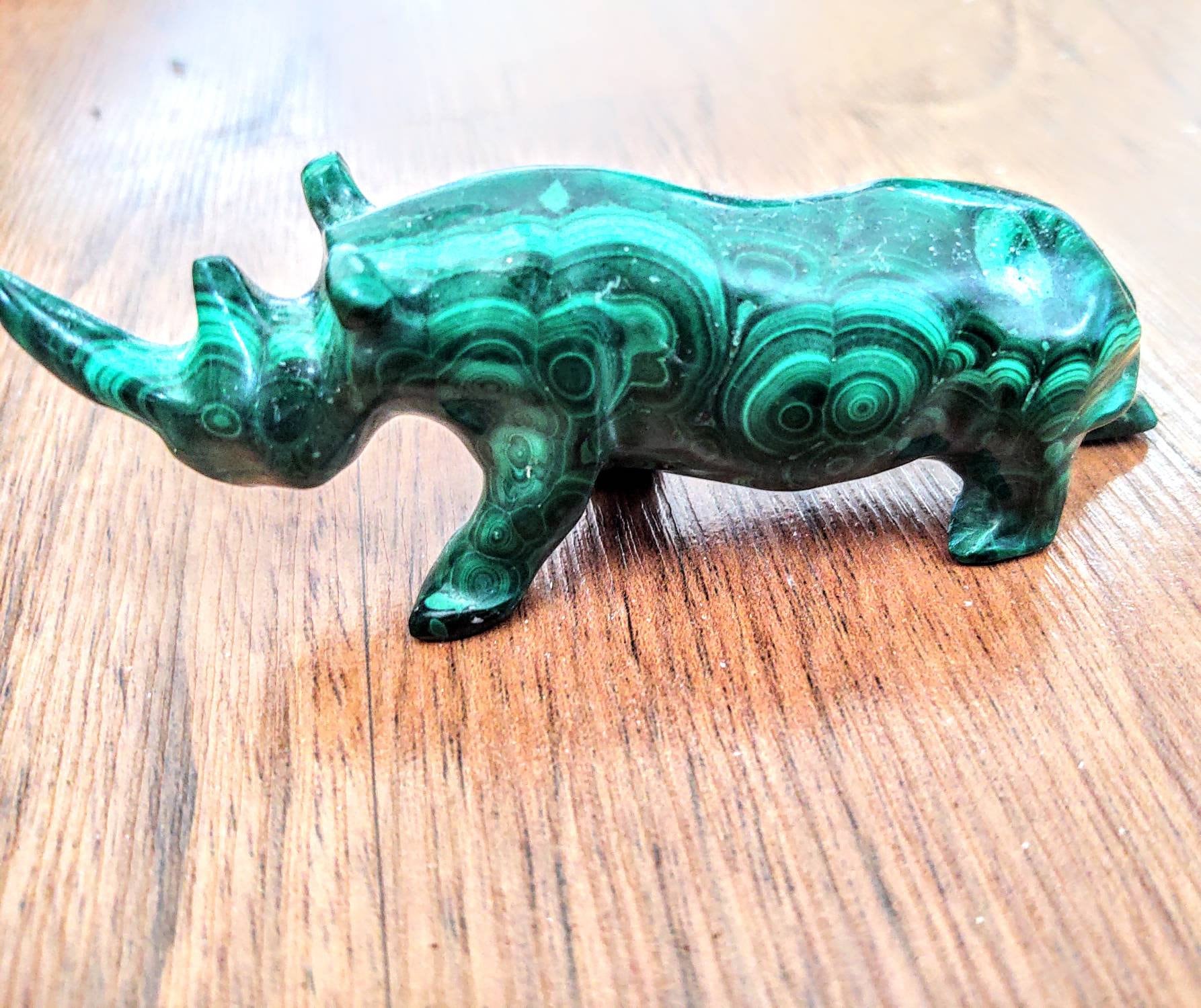 Malachite sculpture best sale