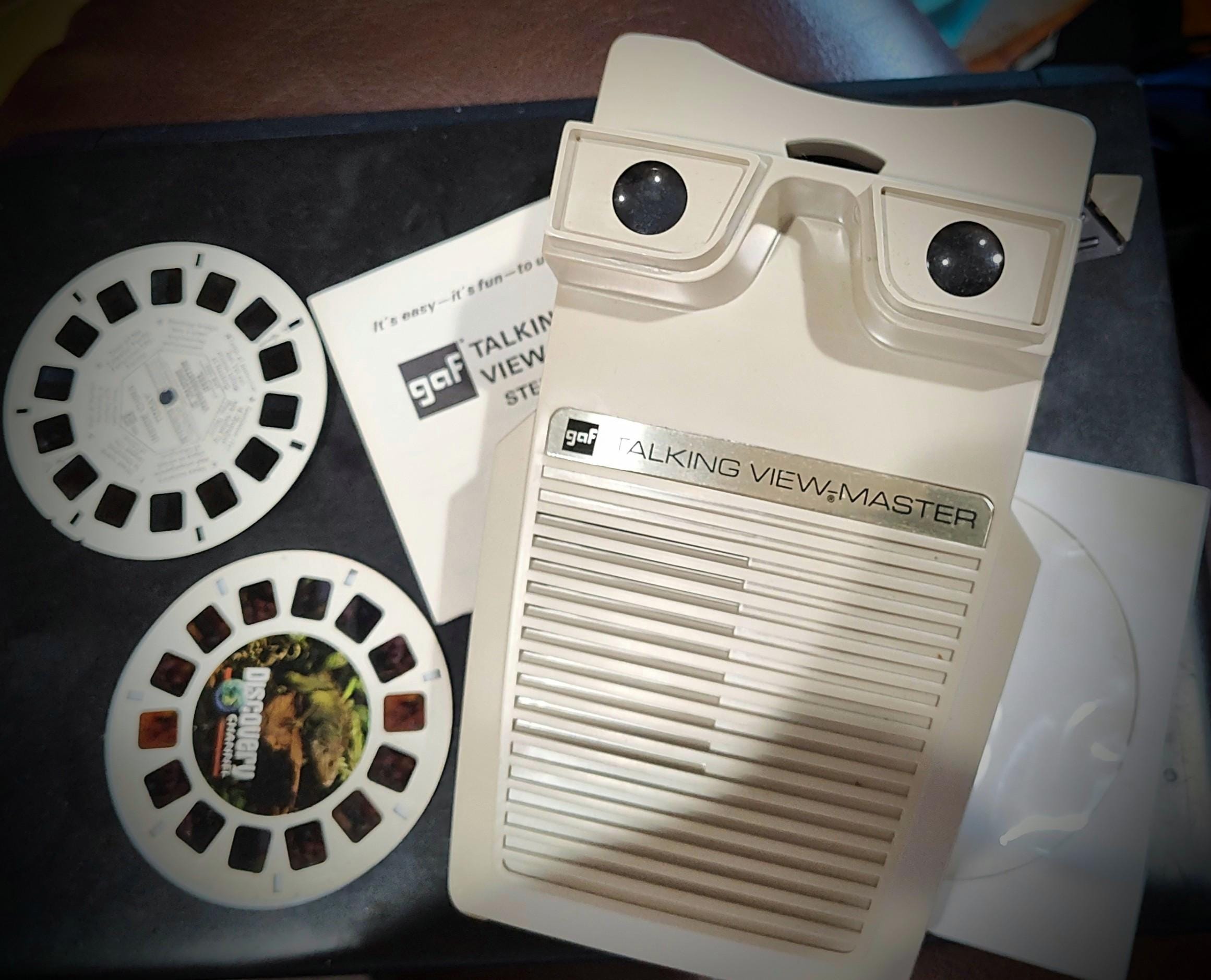 Talking Viewmaster 1969 r nostalgia