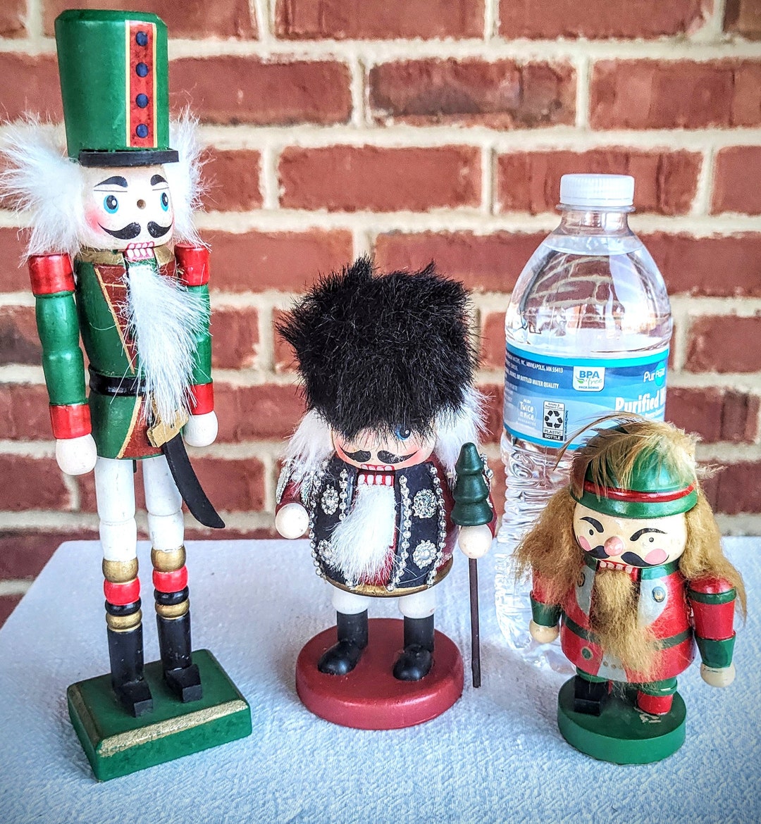 Salenutcracker Collection, 3 Vintage Nutcracker Ornaments. Free
