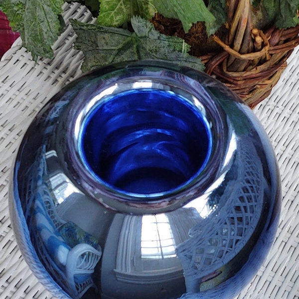 Mercury Glass Vase Etsy