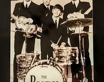 Framed Beatles photo, still in package. Free shipping in the continental United States.