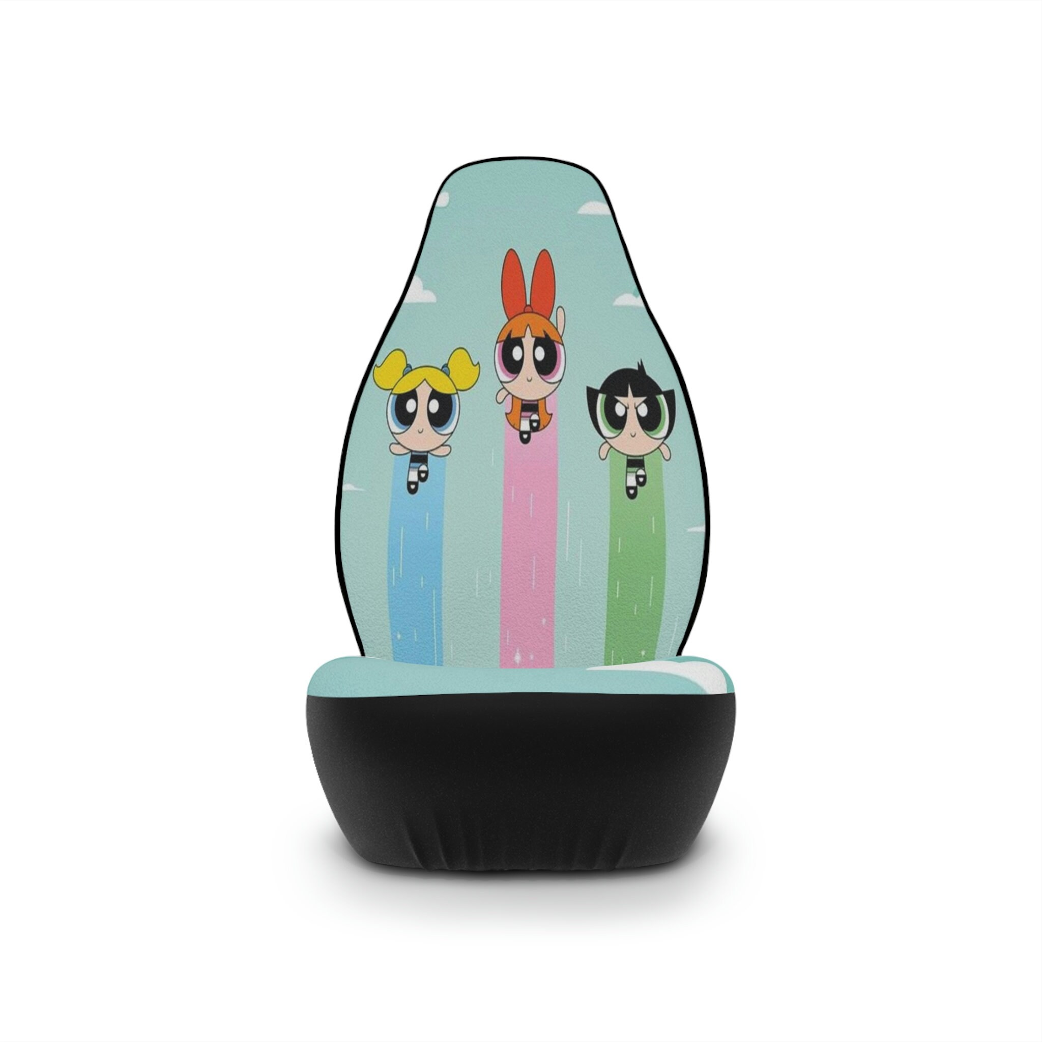 Powerpuff Girls Car Seat Covers, Car Accessories, Blossom, Bubbles