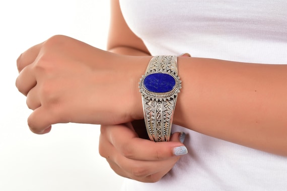 Lapis Lazuli Bracelet 8mm Bracelet - Remedywala