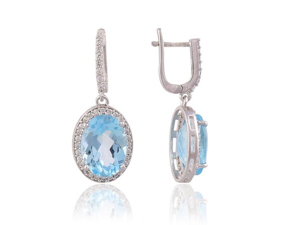 Argento Sterling Orecchini a Cerchio 50mm Chiusura Scatto 925