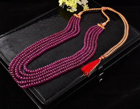 Ruby beads online deals