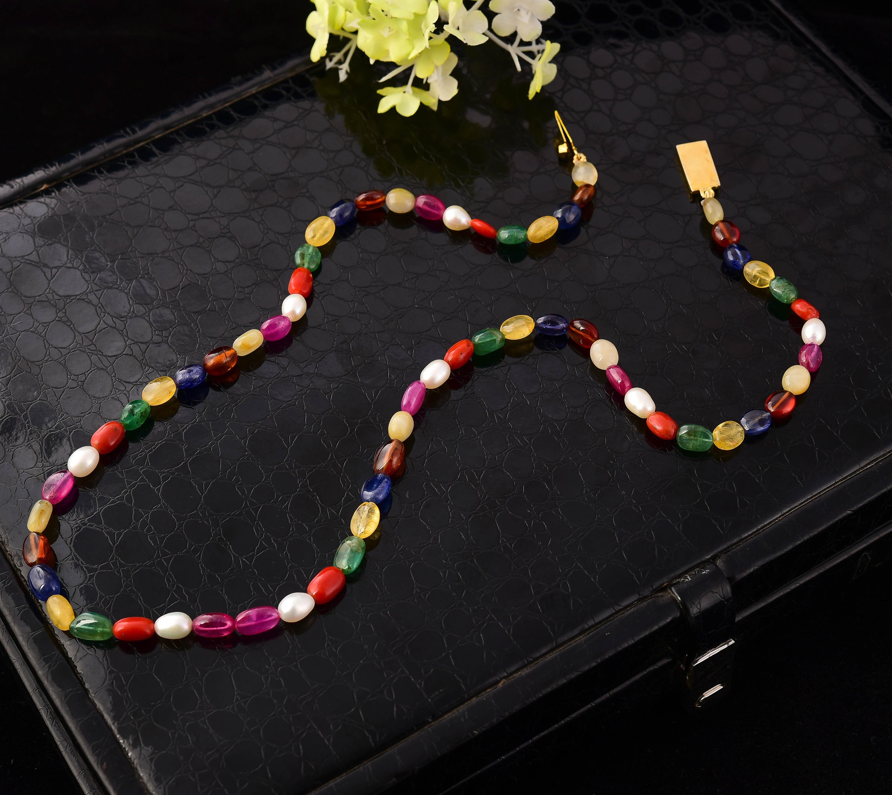 Navaratna beads chain discount