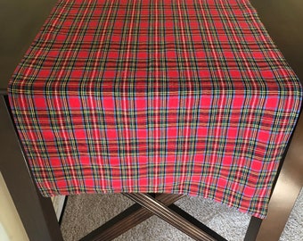 Plaid Table Runner