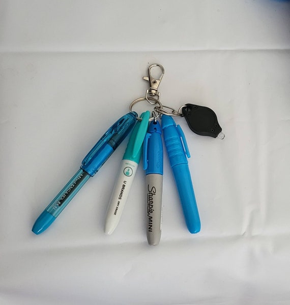 Sharpie Badge Reel for Nurses and Professionals. Mini Sharpie, Pen