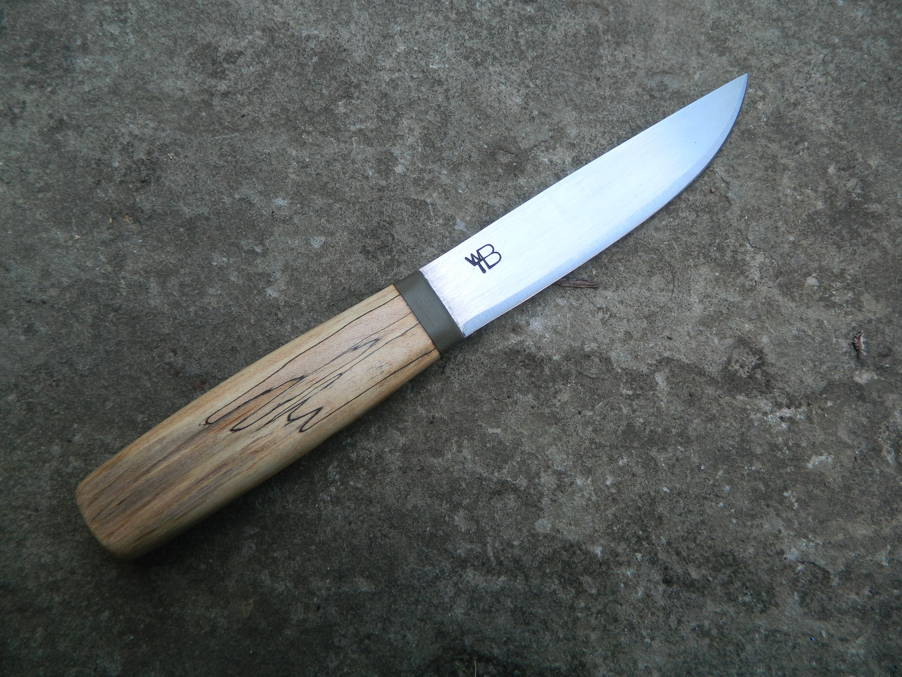 Hand Forged 5 Puukko Sloyd Utility Knife Carbon Steel