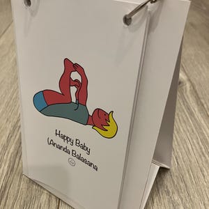 Mini libro de yoga
